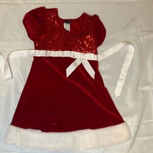 Kids Christmas dress, size 4T